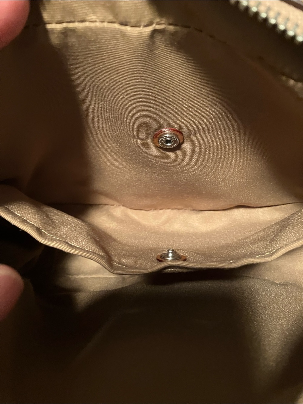 Coach Tan & Beige Signature Canvas Camera Bag. No Call-Outs. Gorgeous! NWT - Picture 11 of 16